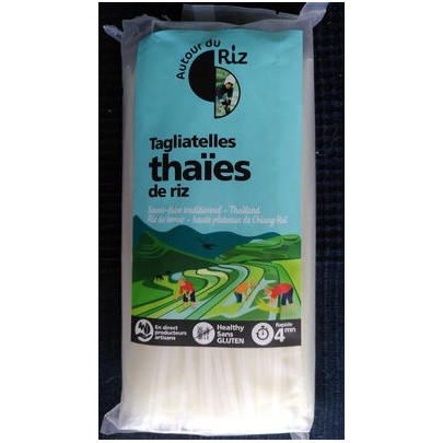 TAGLIATELLES THAIES DE RIZ BIO