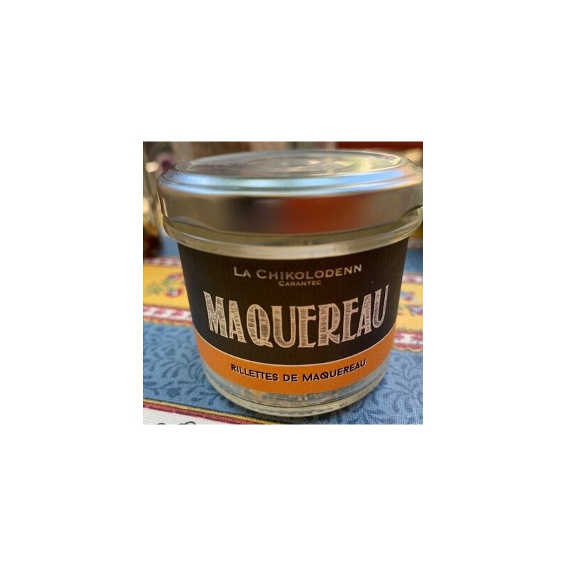 RILLETTES DE MAQUEREAU 90G RILLETTES DE MAQUEREAU 90G