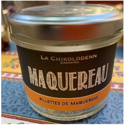 RILLETTES DE MAQUEREAU 90G