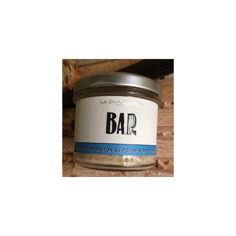 RILLETTES DE BAR 90G RILLETTES DE BAR 90G