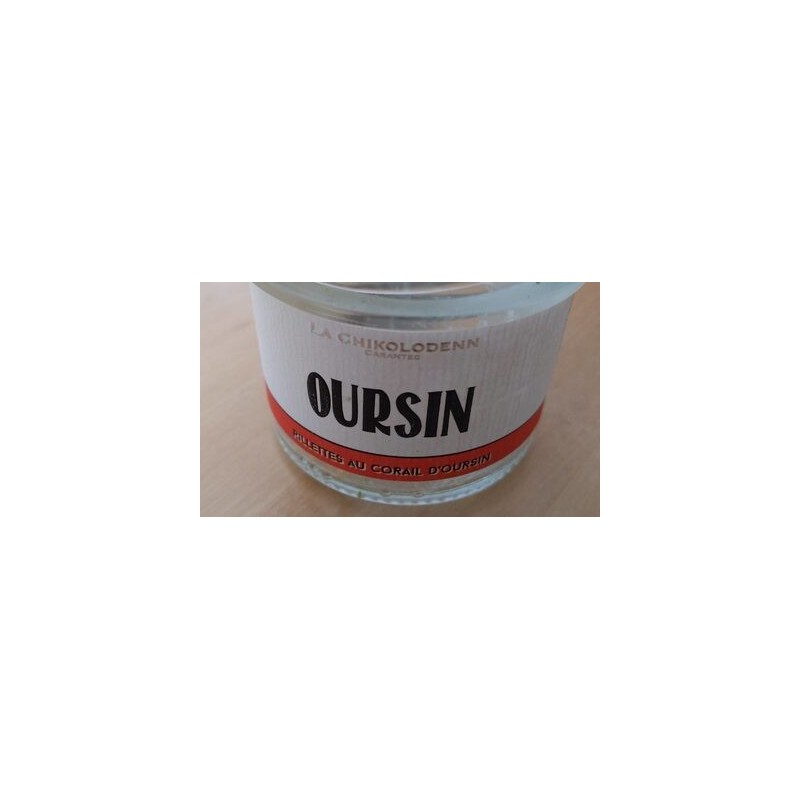 RILLETTES A L OURSIN 90G