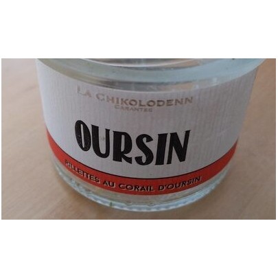 RILLETTES A L OURSIN 90G