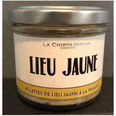 RILLETTES DE LIEU JAUNE 90G