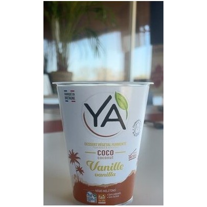 DESSERT VEGETAL COCO VANILLE