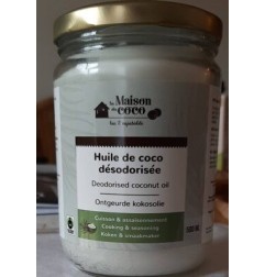 HUILE DE COCO DESODORISEE 500