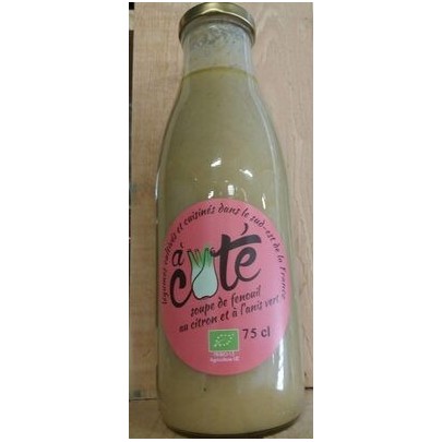 SOUPE DE FENOUIL AU CITRON ET
