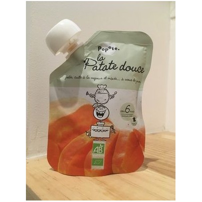 GOURDE PUREE PATATE DOUCE BIO