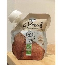 GOURDE PUREE BOEUF BIO 60 G