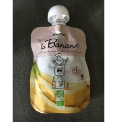 GOURDE COMPOTE  BANANE BIO  12
