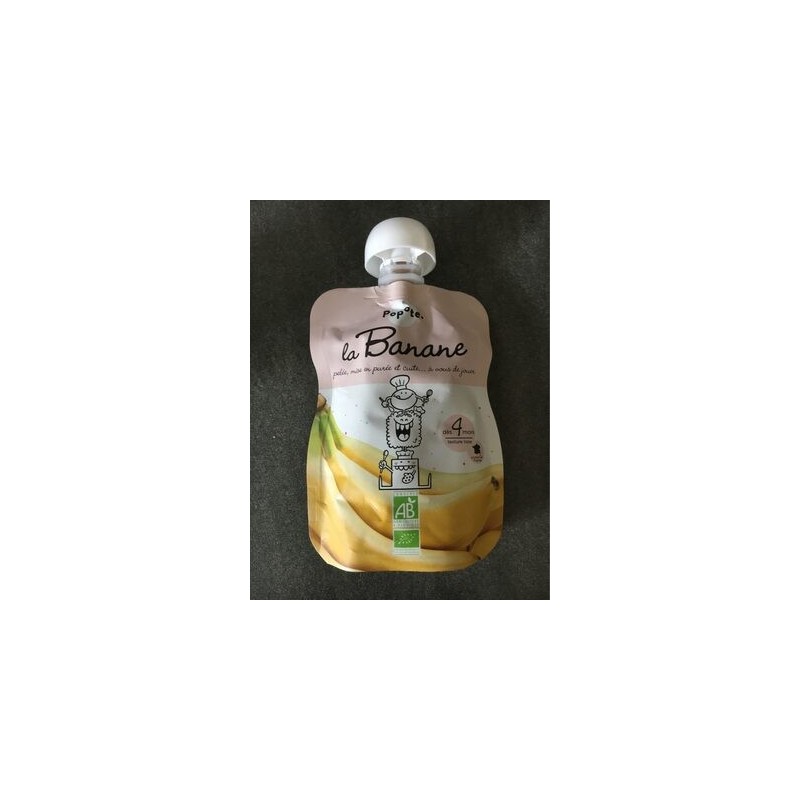GOURDE COMPOTE  BANANE BIO  12