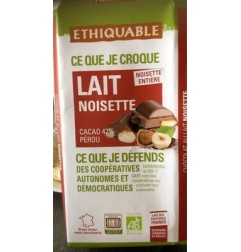 CHOCOLAT LAIT NOISETTES ENTIER