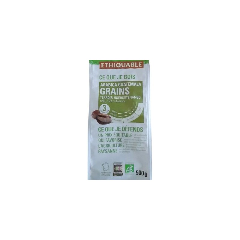 CAFE GRAINS GUATEMALA BIO 500G