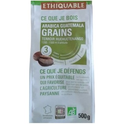 CAFE GRAINS GUATEMALA BIO 500G