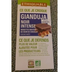 CHOCOLAT NOIR GIANDUJA INTENSE