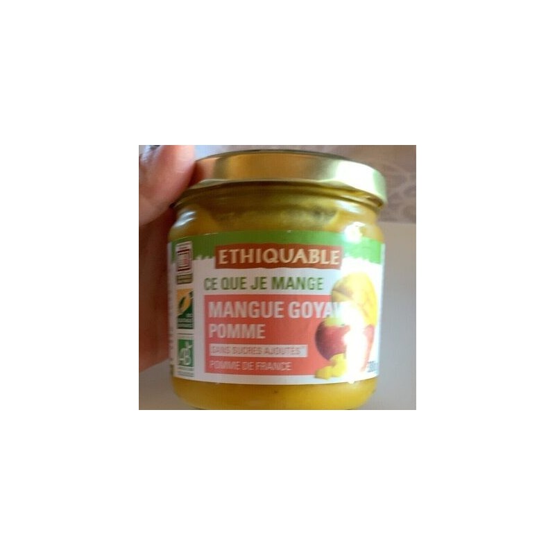 PUREE POMME MANGUE GOYAVE BIO PUREE POMME MANGUE GOYAVE BIO