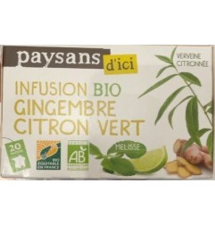 INFUSION GINGEMBRE CITRON VERT