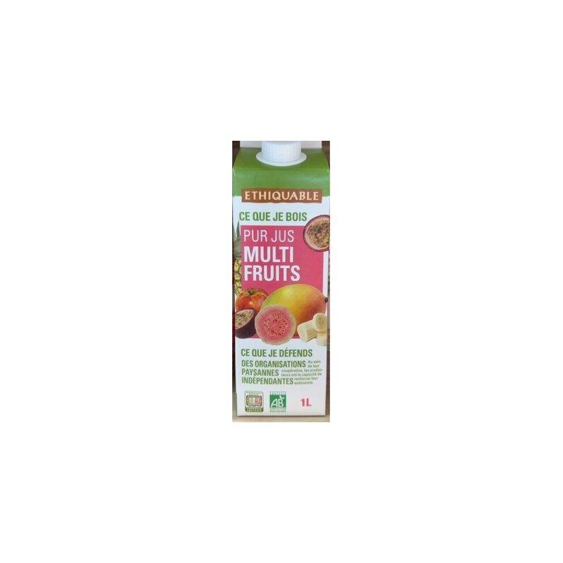 PUR JUS MULTIFRUITS BIO 1 L PUR JUS MULTIFRUITS BIO 1 L