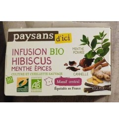 INFUSION HIBISCUS MENTHE BIO 2
