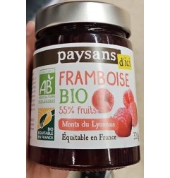 CONFITURE FRAMBOISE BIO 320G