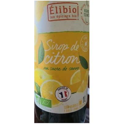 SIROP CITRON AU