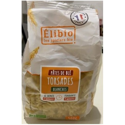 PATE TORSADE BLANCHE 500G ELIB