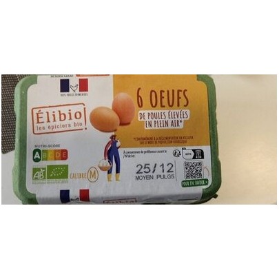 OEUFS FRAIS 53+