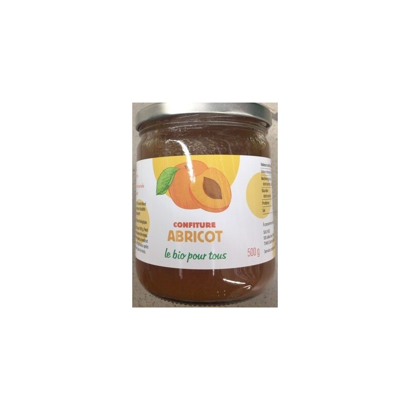 CONFITURE ABRICOT 500G CONFITURE ABRICOT 500G