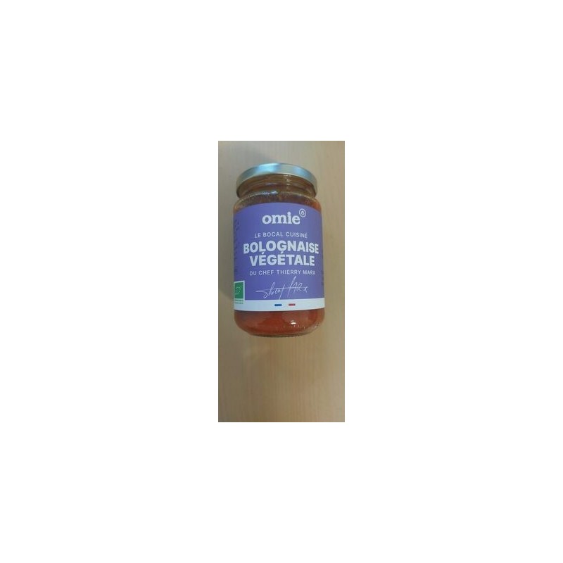 SAUCE BOLOGNAISE VEGETALE SAUCE BOLOGNAISE VEGETALE
