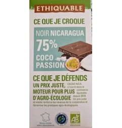 CHOCOLAT NOIR 75% COCO PASSION