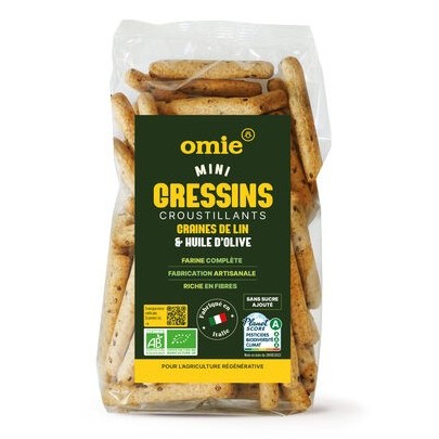GRESSINS AUX GRAINES DE LIN