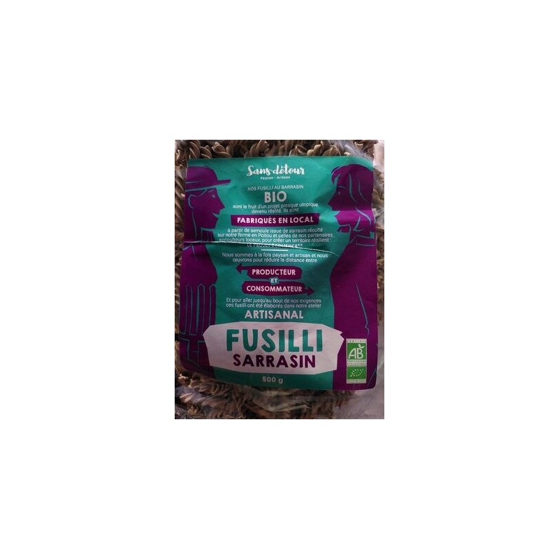 FUSILLI SARRASIN SANS DETOUR 5 FUSILLI SARRASIN SANS DETOUR 5