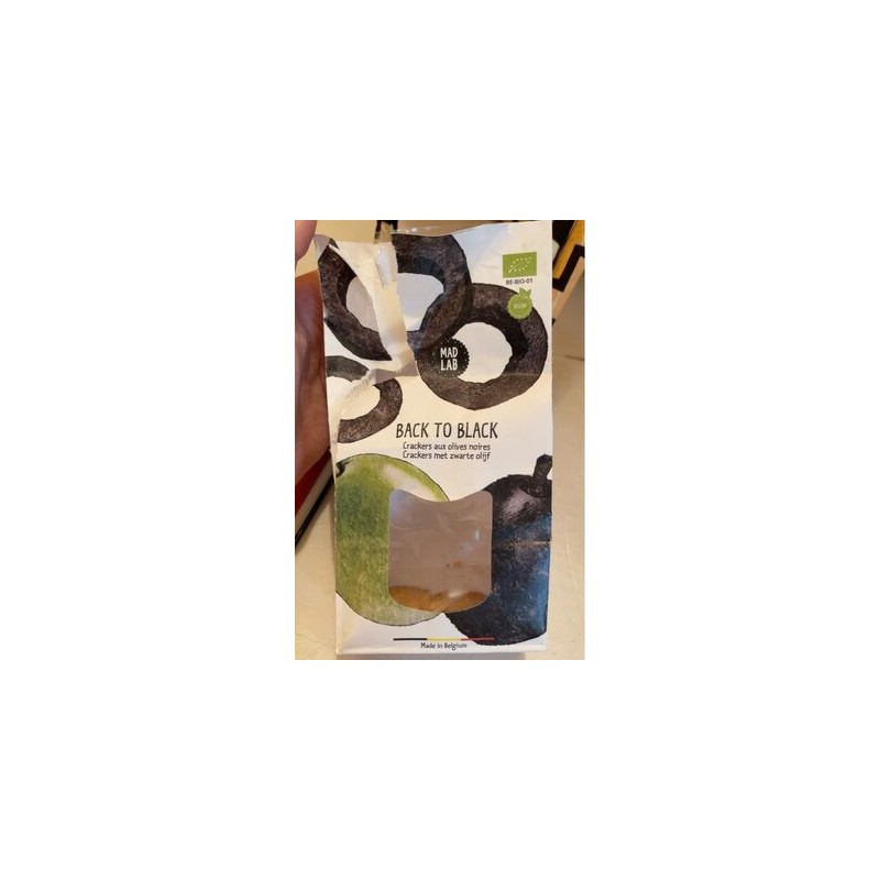 CRACKERS AUX OLIVES NOIRES 110 CRACKERS AUX OLIVES NOIRES 110