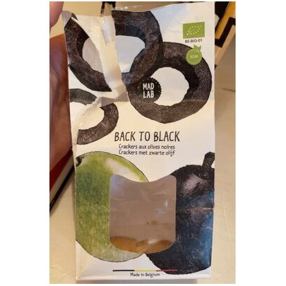 CRACKERS AUX OLIVES NOIRES 110