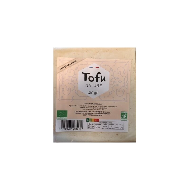 TOFU NATURE 400G TOFU NATURE 400G