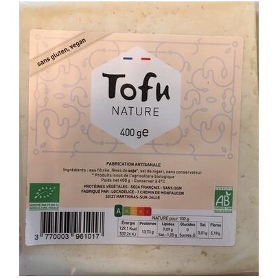 TOFU NATURE 400G