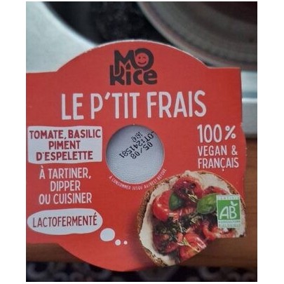 P TIT FRAIS TOMATE, BASILIC ET