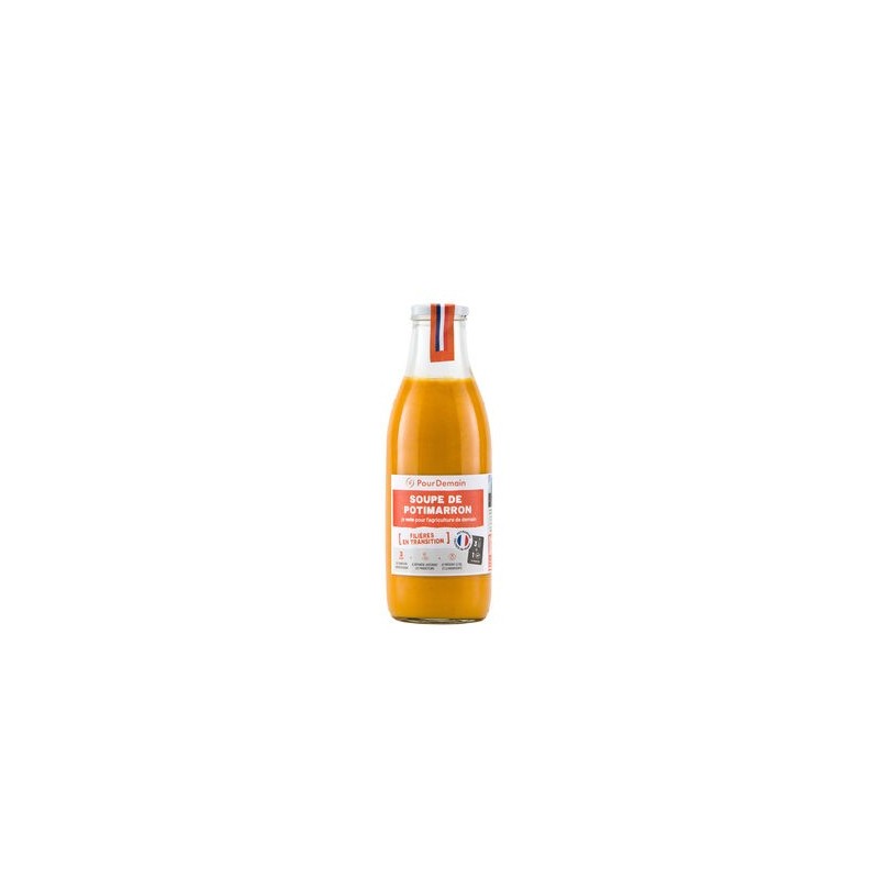 SOUPE DE POTIMARRON BIO