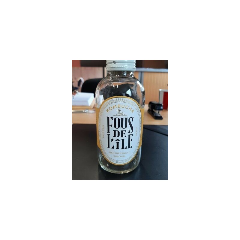 KOMBUCHA MANGUE VANILLE CURCUM KOMBUCHA MANGUE VANILLE CURCUM