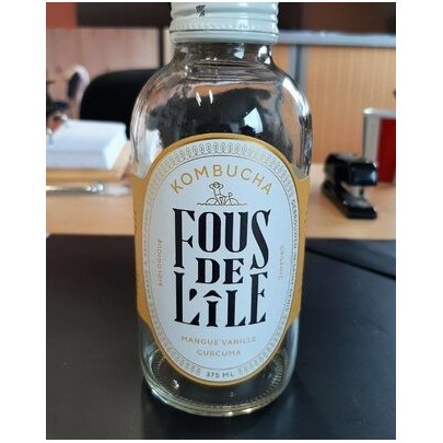 KOMBUCHA MANGUE VANILLE CURCUM