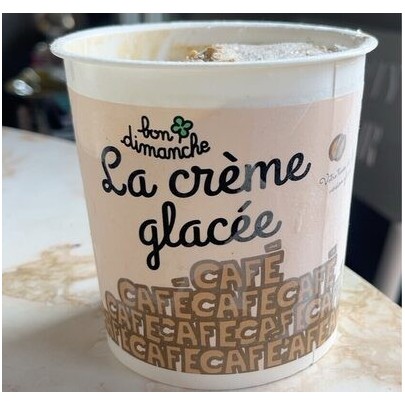 CREME GLACEE CAFE BON DIMANCHE