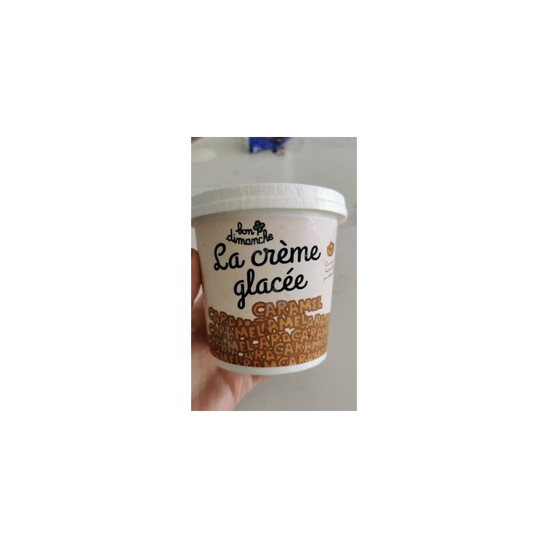 CREME GLACEE CARAMEL BEURRE SA