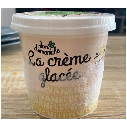 CREME GLACEE VANILLE BON DIMAN