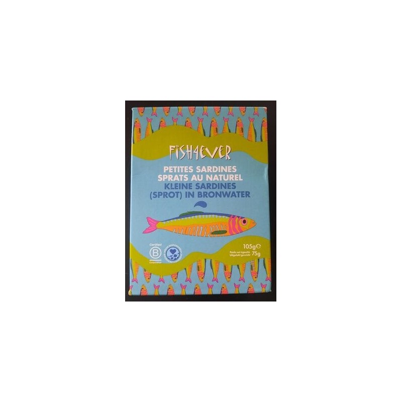 PETITES SARDINES SPRATS AU NAT PETITES SARDINES SPRATS AU NAT