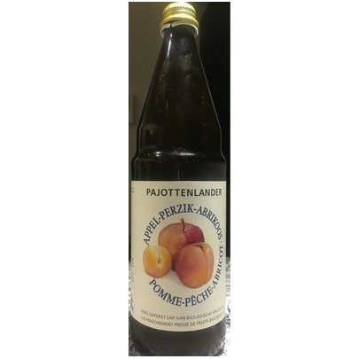 JUS POMME PECHE ABRICOT BIO 75