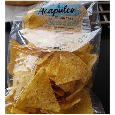 TORTILLA CHIPS NATURE 200G, SA