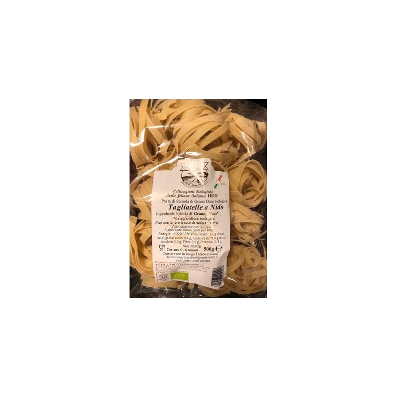 TAGLIATELLES EN NID BIO 500G TAGLIATELLES EN NID BIO 500G