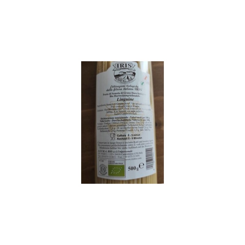 LINGUINE BLANCHES 500G ELIBIO