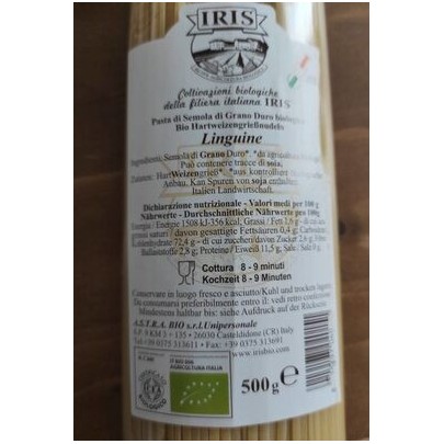 LINGUINE BLANCHES 500G ELIBIO