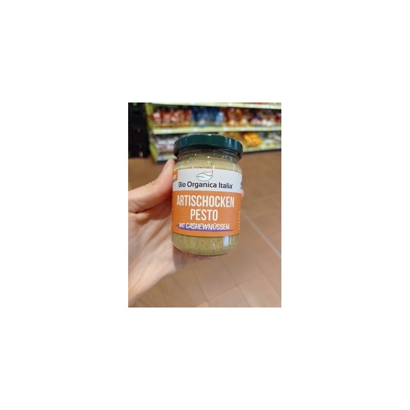 PESTO ARTICHAUT BIO 140G PESTO ARTICHAUT BIO 140G