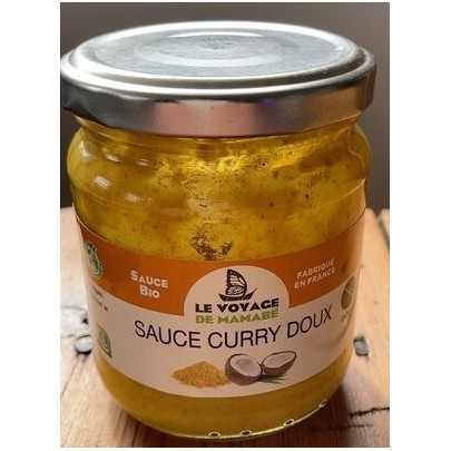 SAUCE MIEL CURRY MADRAS BIO 19